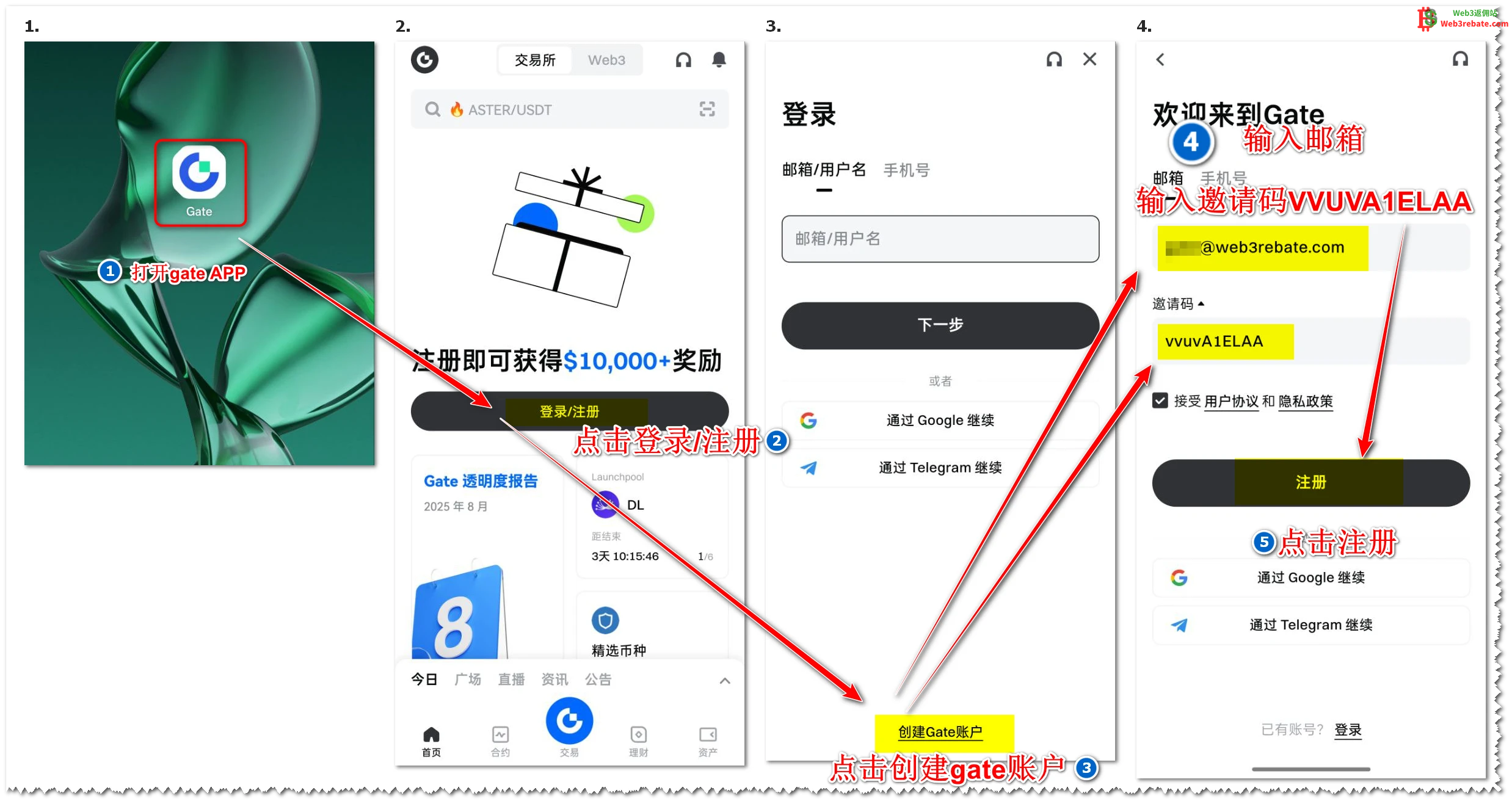 2025年gate芝麻交易所注册教程,注册帐号+KYC 身份验证教学-web3rebate 2025年gate芝麻交易所注册教程,注册帐号+KYC 身份验证教学-web3rebate