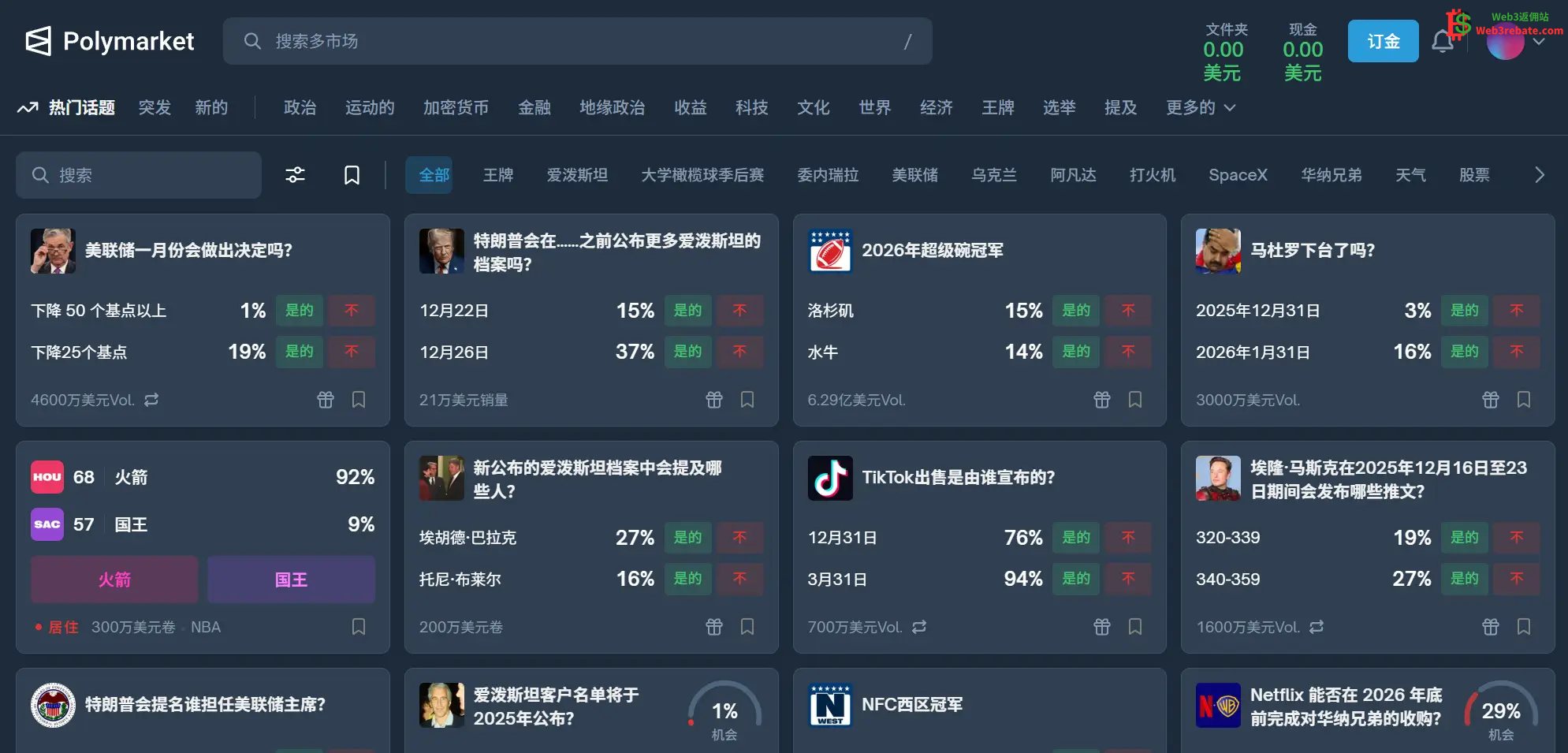 图片[1]-别只看热闹了！一文读懂预测市场：这届网友是怎么靠“预言”搞钱的？-web3返佣网
