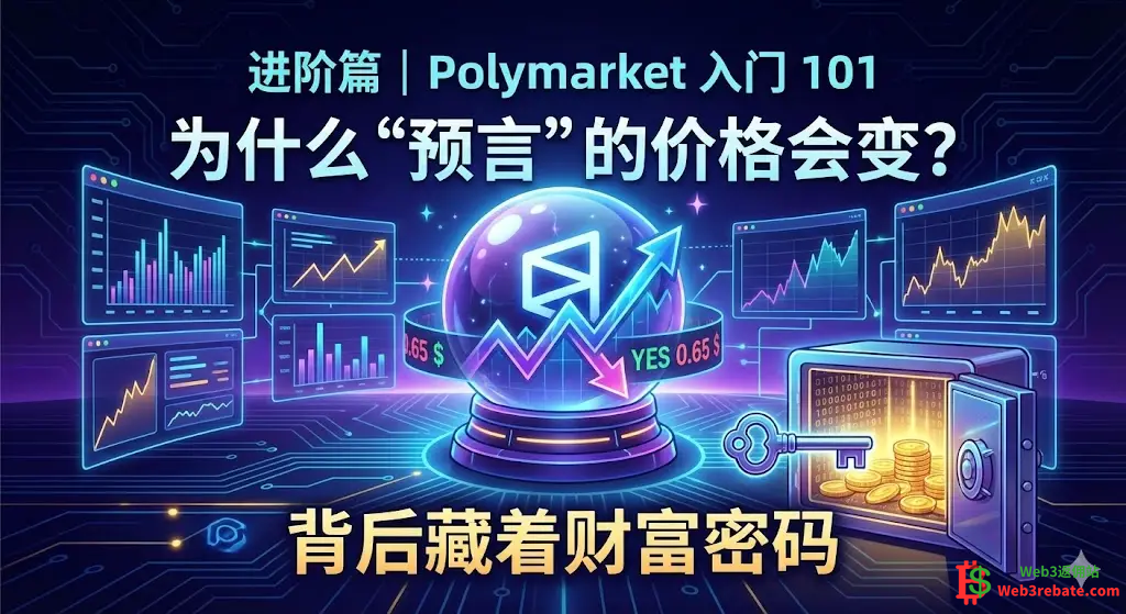 进阶篇｜Polymarket 入门 101：为什么“预言”的价格会变？背后藏着财富密码-web3返佣网