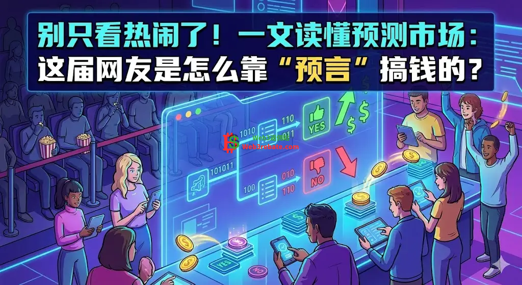 别只看热闹了！一文读懂预测市场：这届网友是怎么靠“预言”搞钱的？-web3返佣网