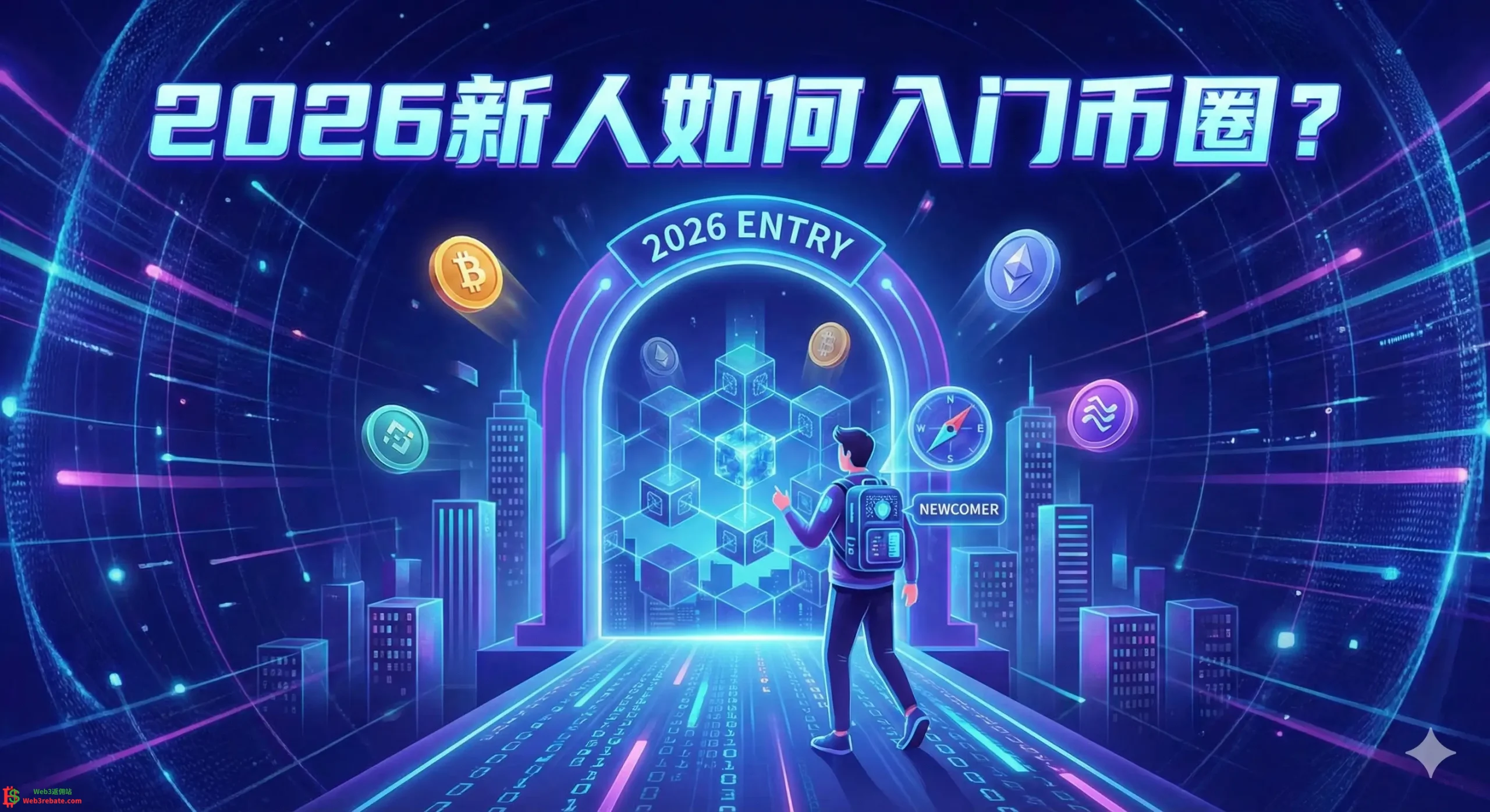 2026新人如何入门币圈？-web3返佣网